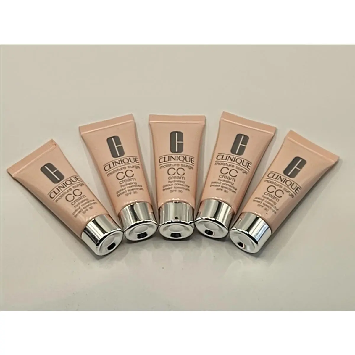 5 Clinique Moisture Surge CC Cream Hydrating Corrector Spf 30 Light Medium .5oz