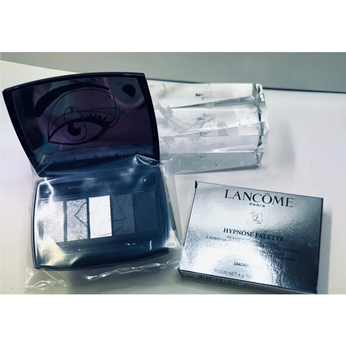 14 Smokey Chic Lancome Hypnose 5-Color Eyeshadow Palette Ful Size Boxed