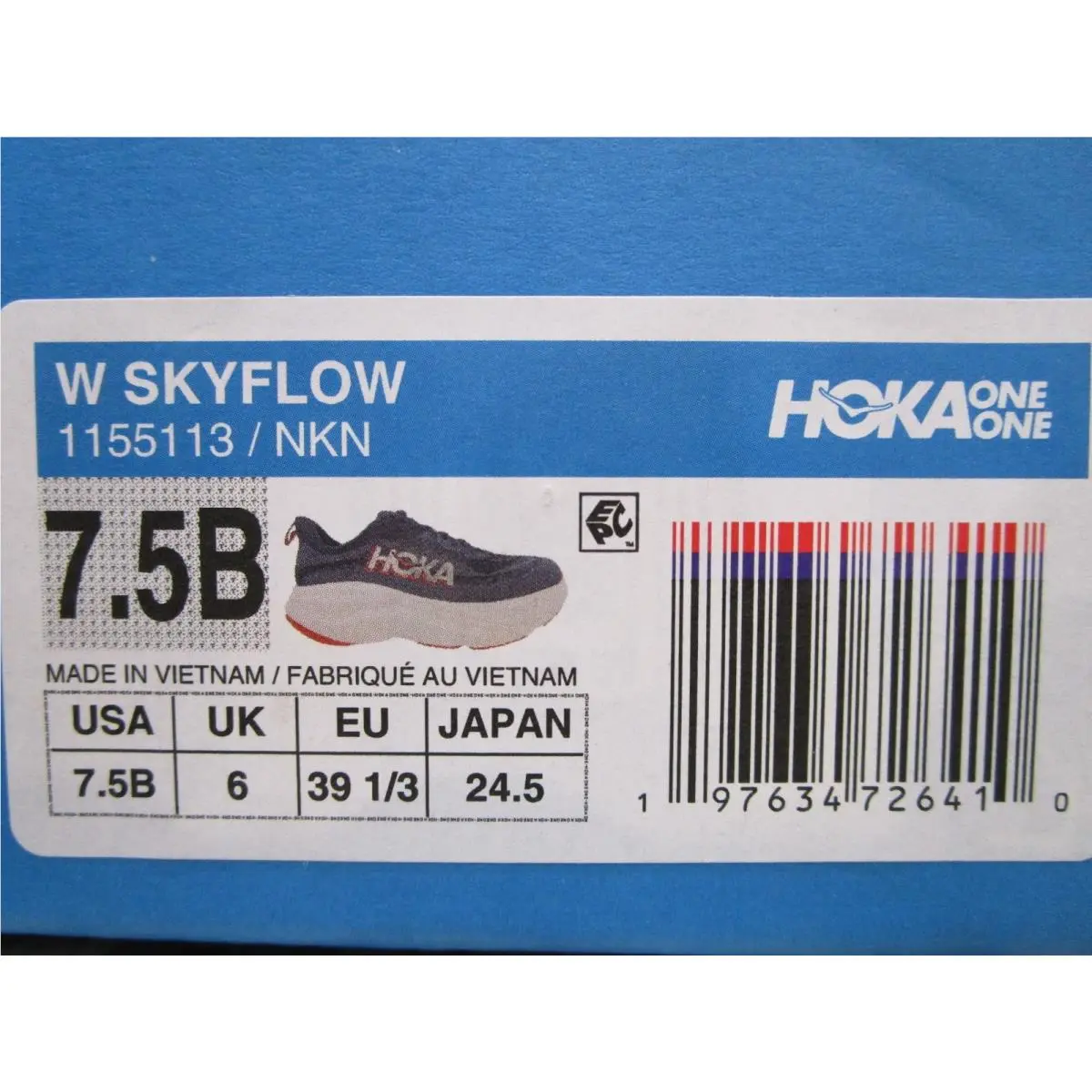 Hoka shoes - Hoka Skyflow - Skyflow - Nautical Dusk/Anchor-blue 4