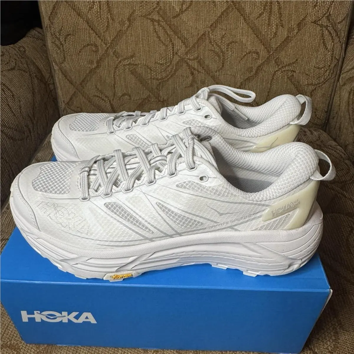 Hoka U Mafate Speed 2 Unisex Fashion Sneakers 1126851-WLRC/ Size US 8.5W/7.5M