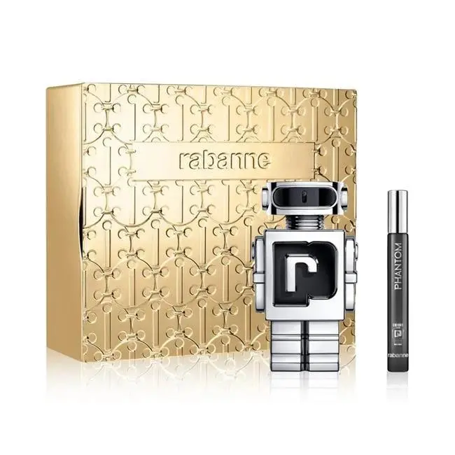 Paco Rabanne PHMM4 Phantom Eau De Toilette Gift Set For Mens