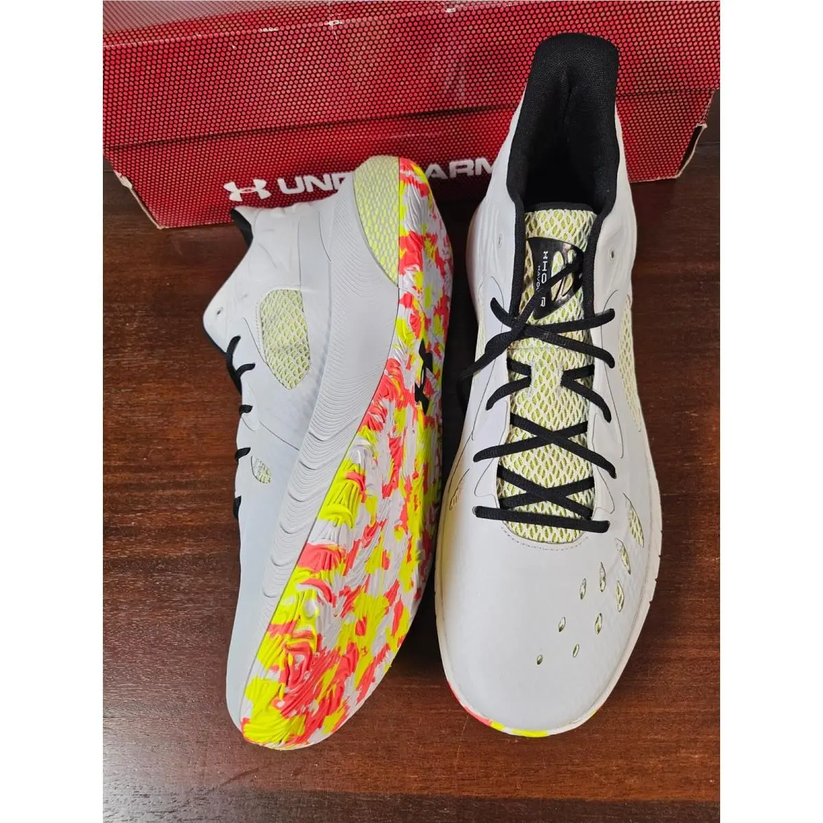 Under Armour shoes - Under Armour HOVR Havoc 4 - White 4