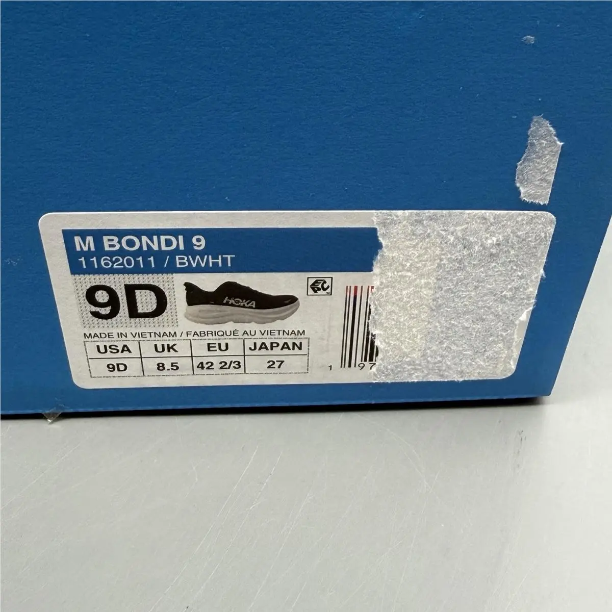 Hoka shoes - Bondi 9 - Bondi - 1162013 - Black 12