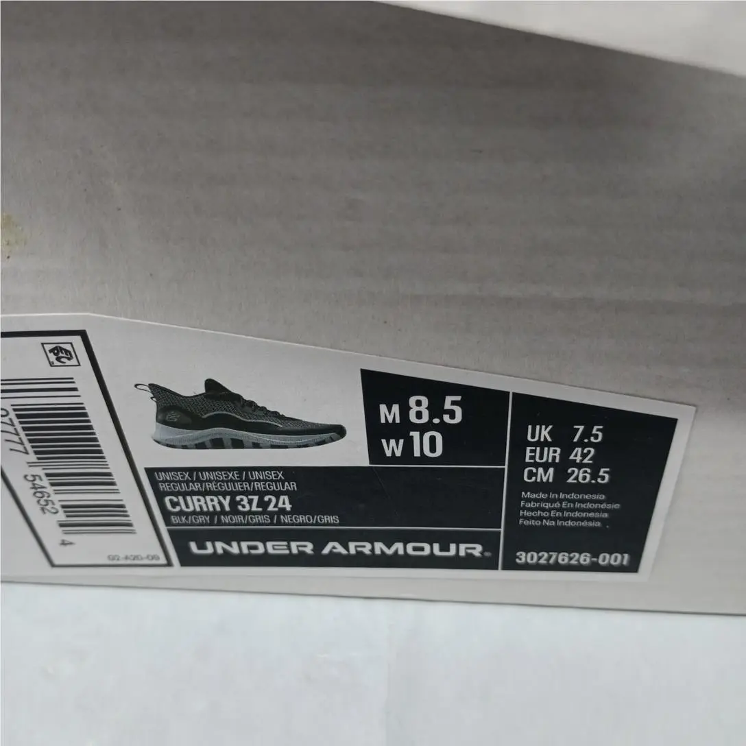 Under Armour shoes - Under Armour Curry 3Zer0 24 - Black 7