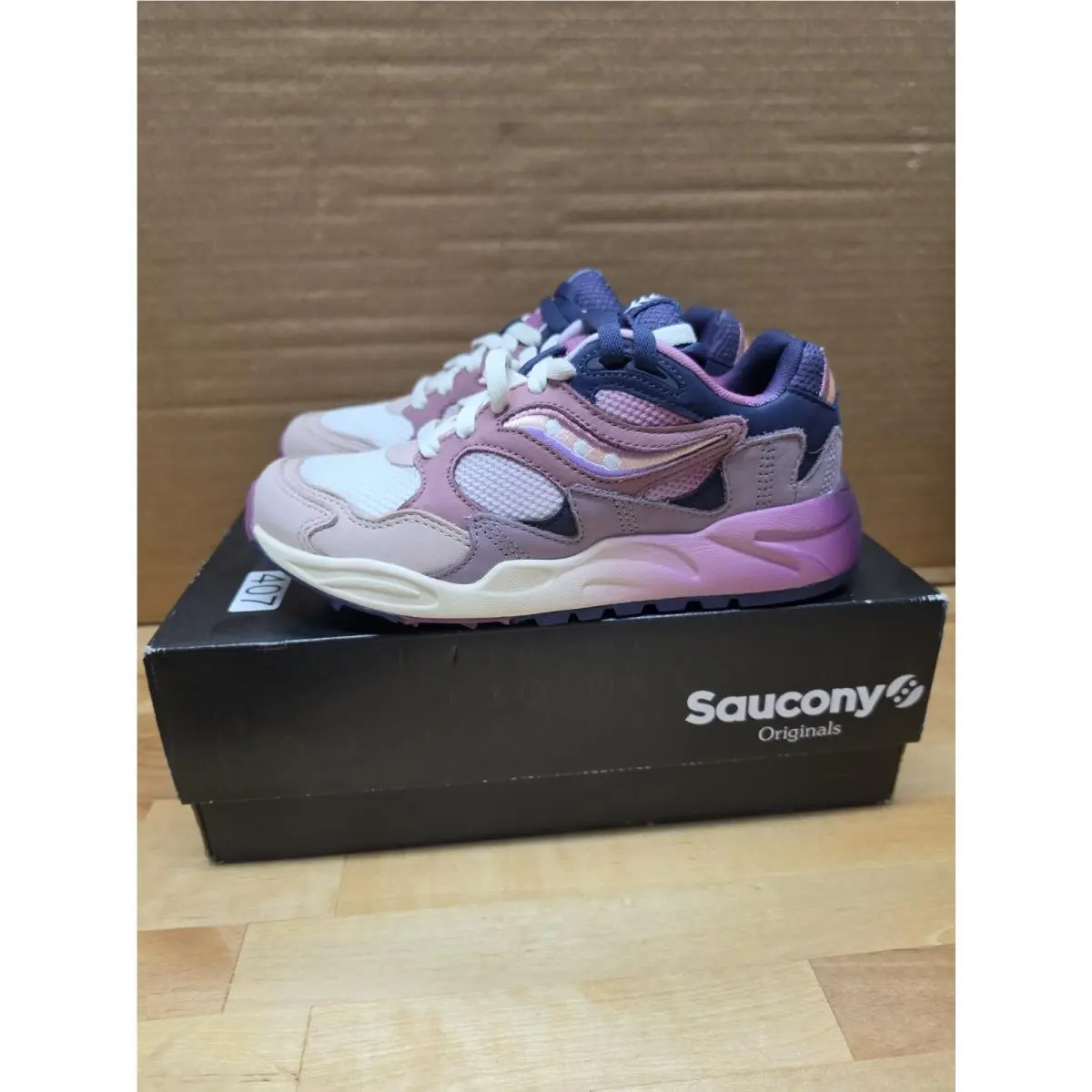 Saucony Grid Shadow 2 Summer Solstice Pack Lilac Blue Gradient S70838-1 Size 5.5