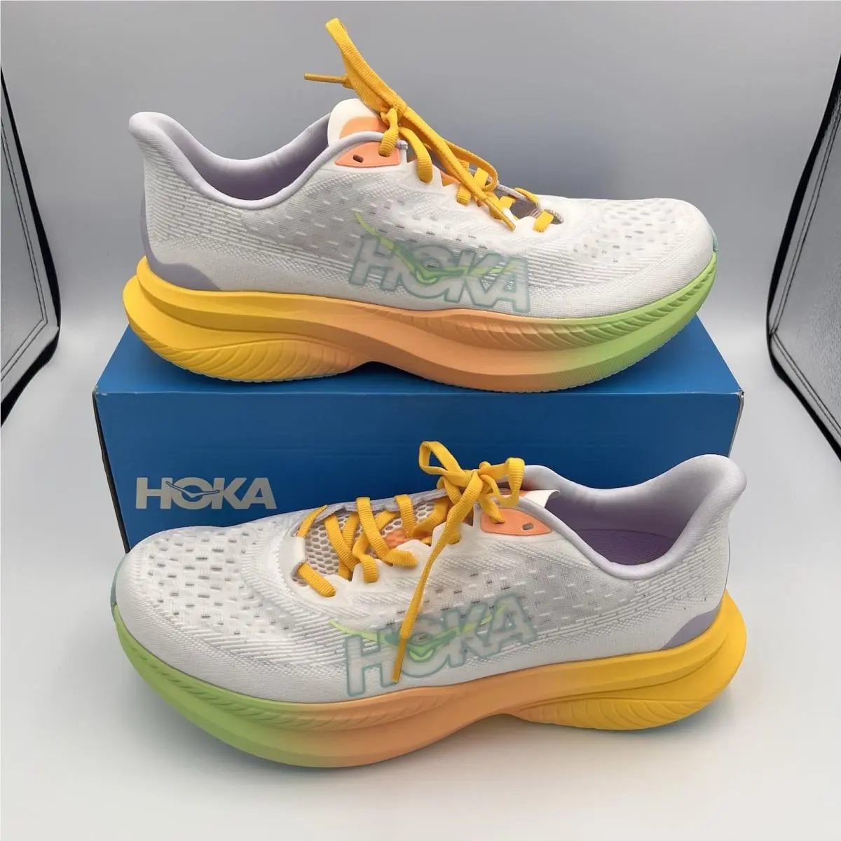 Hoka shoes - HOKA Mach 6 - Mach - White 0