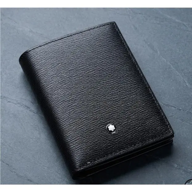 Montblanc Meisterstück 4810 4CC Black Leather Card Holder Wallet Box