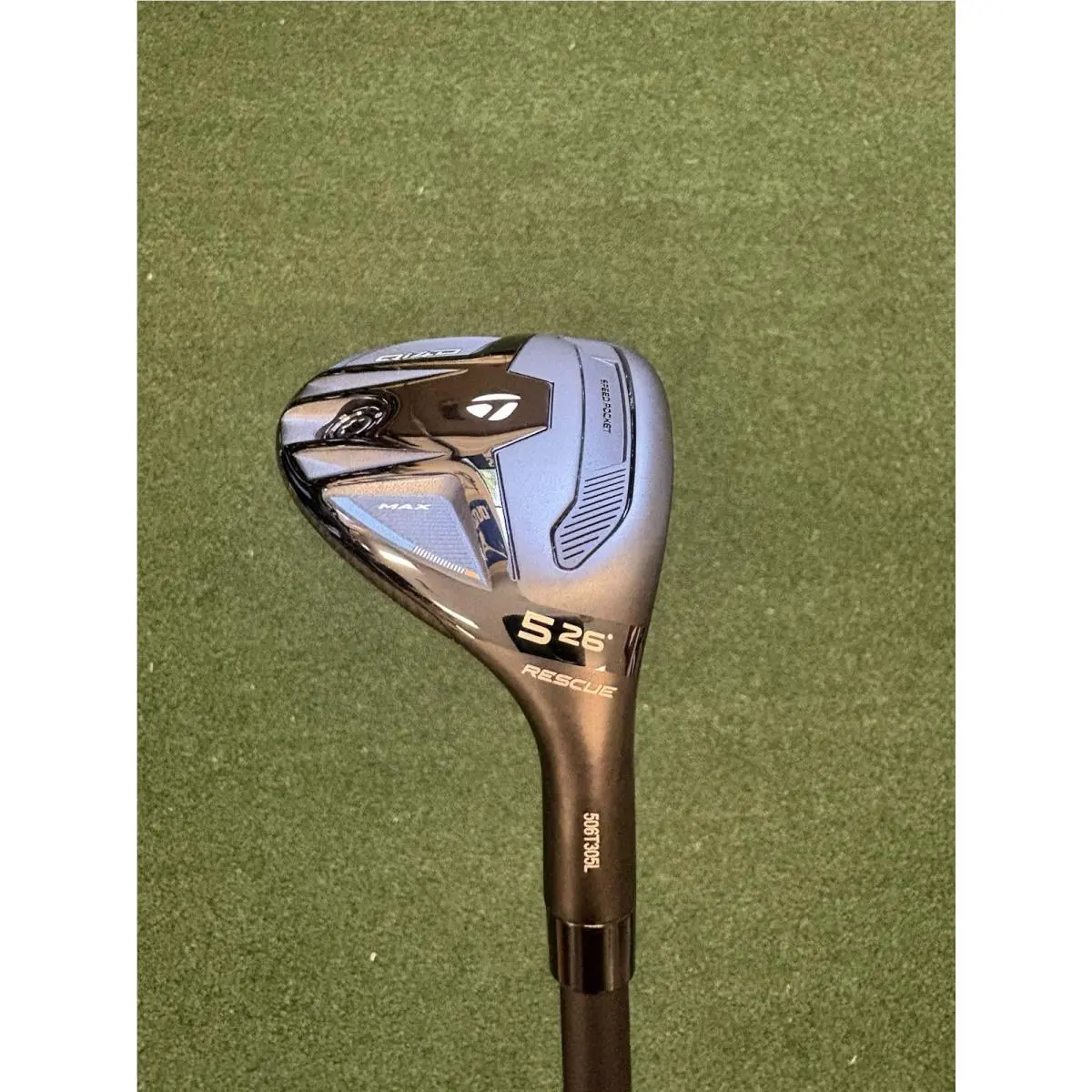 TaylorMade  - Taylor Made QiD4 5 Max Rescue - Black 0