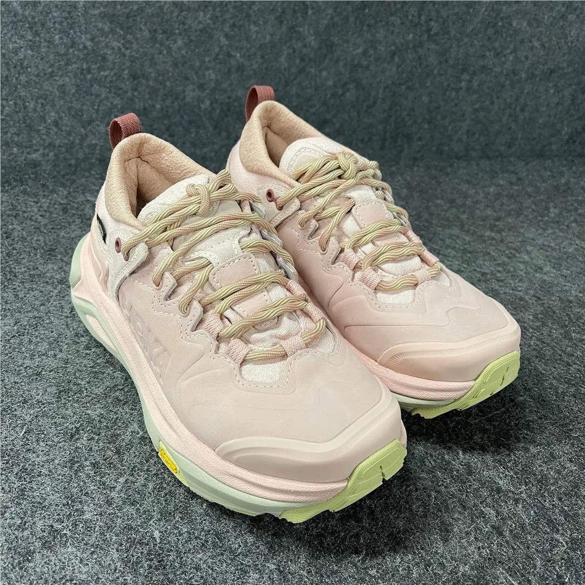 Hoka Kaha 3 Low Gtx Hiking Shoes Women`s Size US 6 B Rose Latte