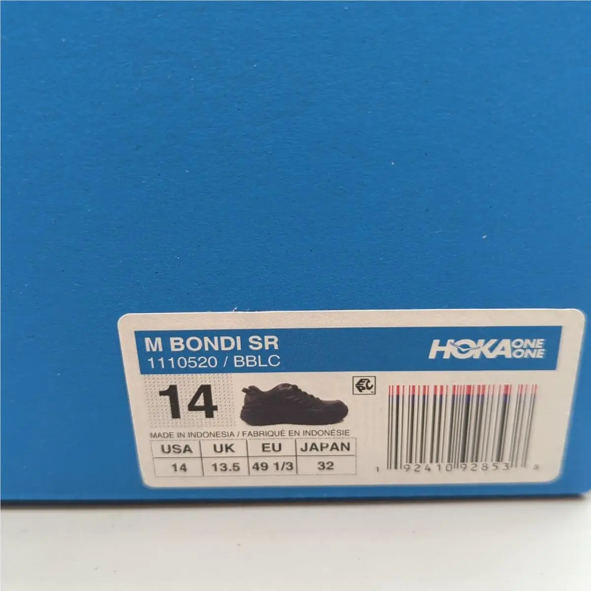 Hoka shoes - Hoka One One Bondi SR - 1110520 BBLC - Black 10