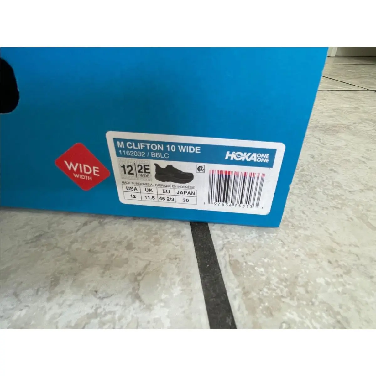 Hoka shoes - Hoka One One HOKA Clifton 10 Wide - 1162032-BBLC - Black 0