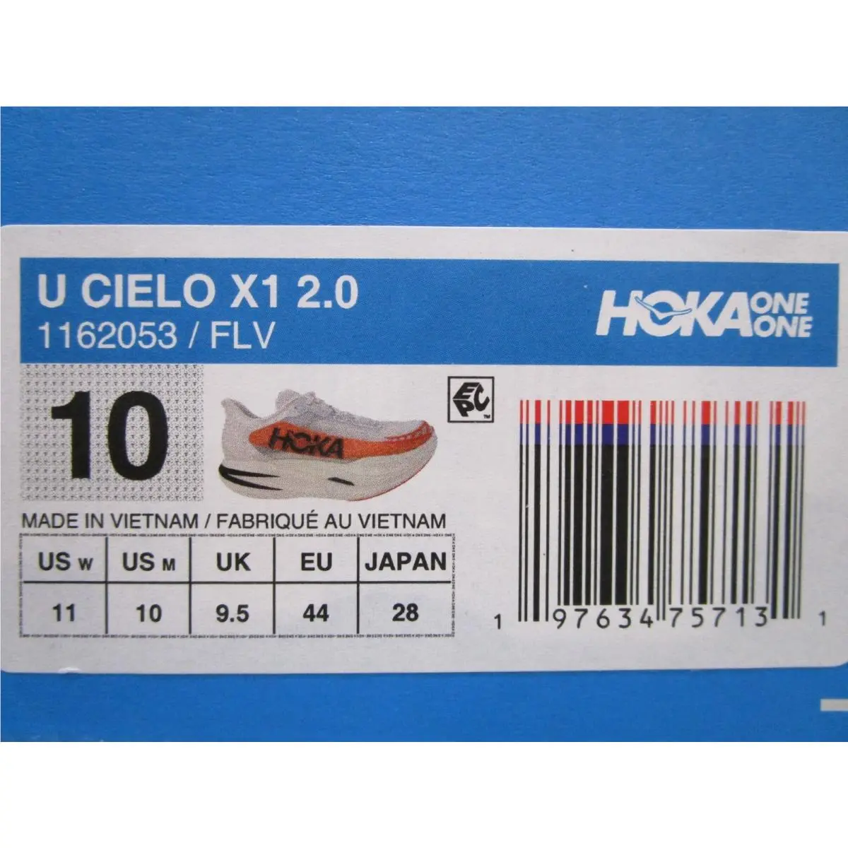 Hoka shoes - Hoka Cielo X - Cielo - Frost/Lava 4