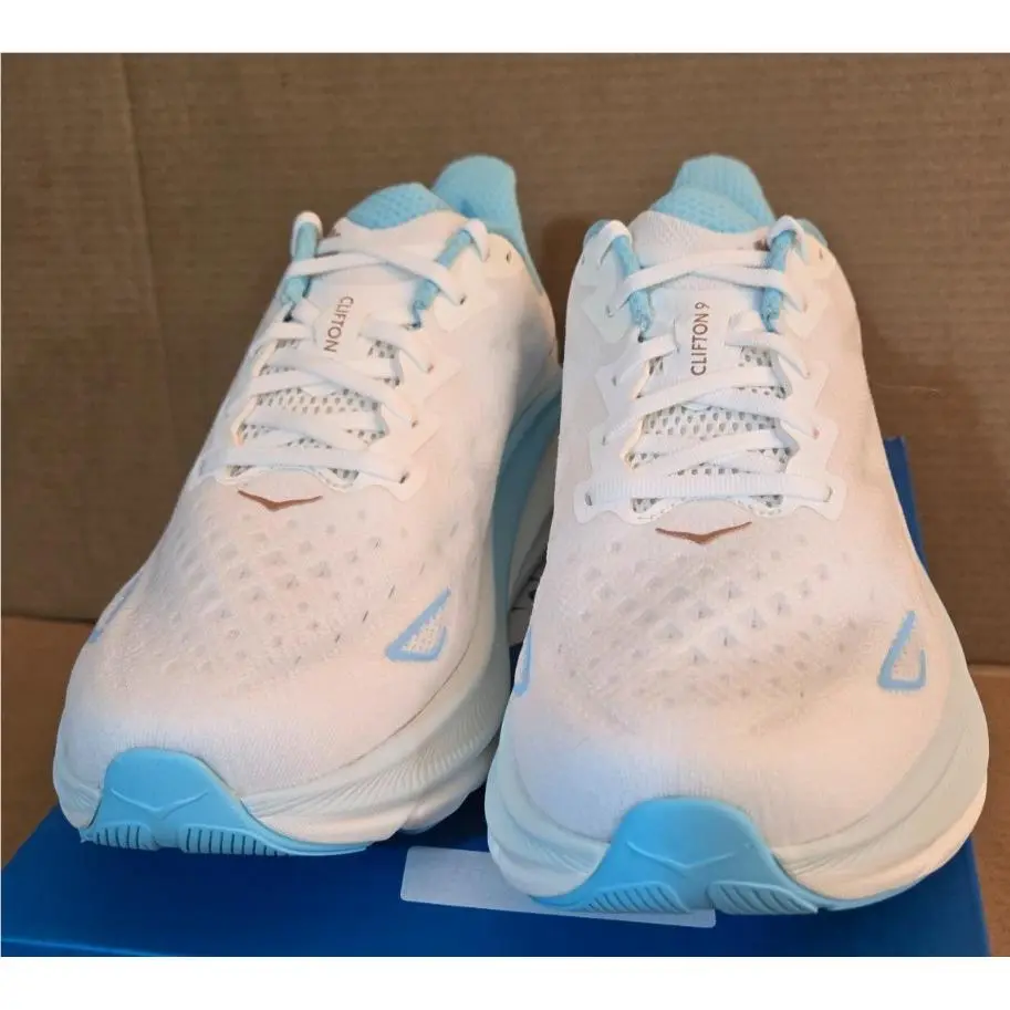 Hoka shoes - Hoka Clifton 9 - Clifton - 1132211FTRS105D - Frost/Rose Gold (UPC: 197634444222) 0