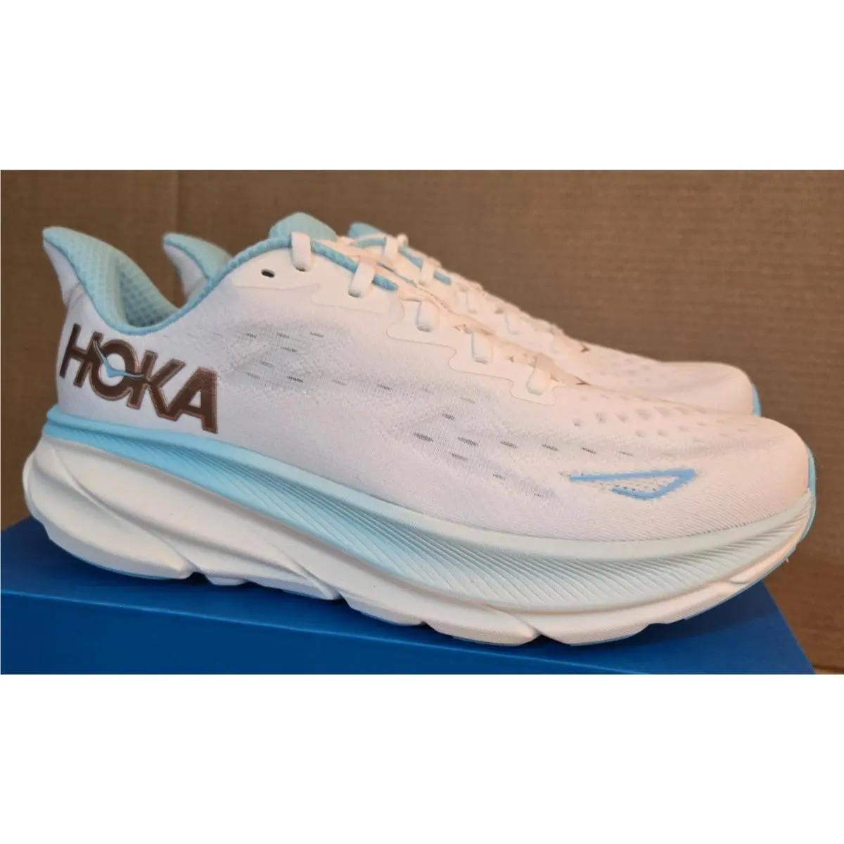 Hoka shoes - Hoka Clifton 9 - Clifton - 1132211FTRS105D - Frost/Rose Gold (UPC: 197634444222) 1