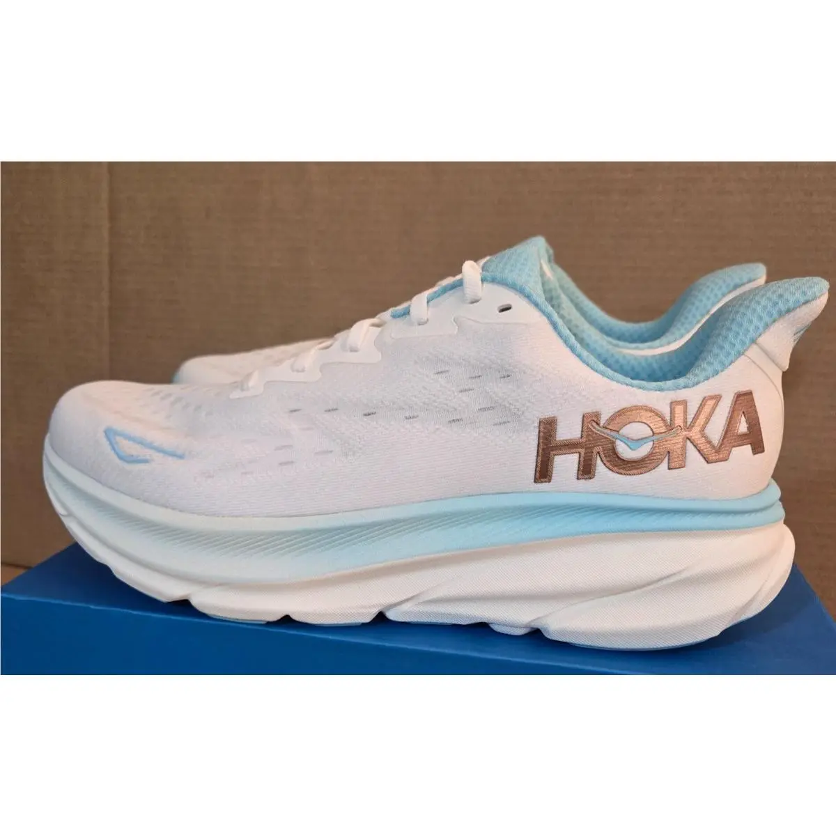 Hoka shoes - Hoka Clifton 9 - Clifton - 1132211FTRS105D - Frost/Rose Gold (UPC: 197634444222) 3