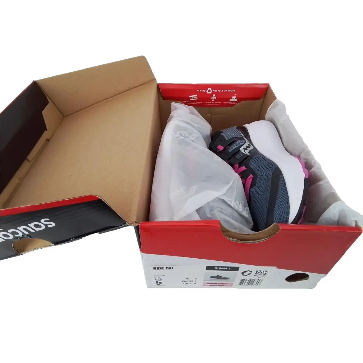 Saucony shoes - Saucony Ride ISO - Ride ISO - S10444-4 - Gray (UPC: 884506228553) 6
