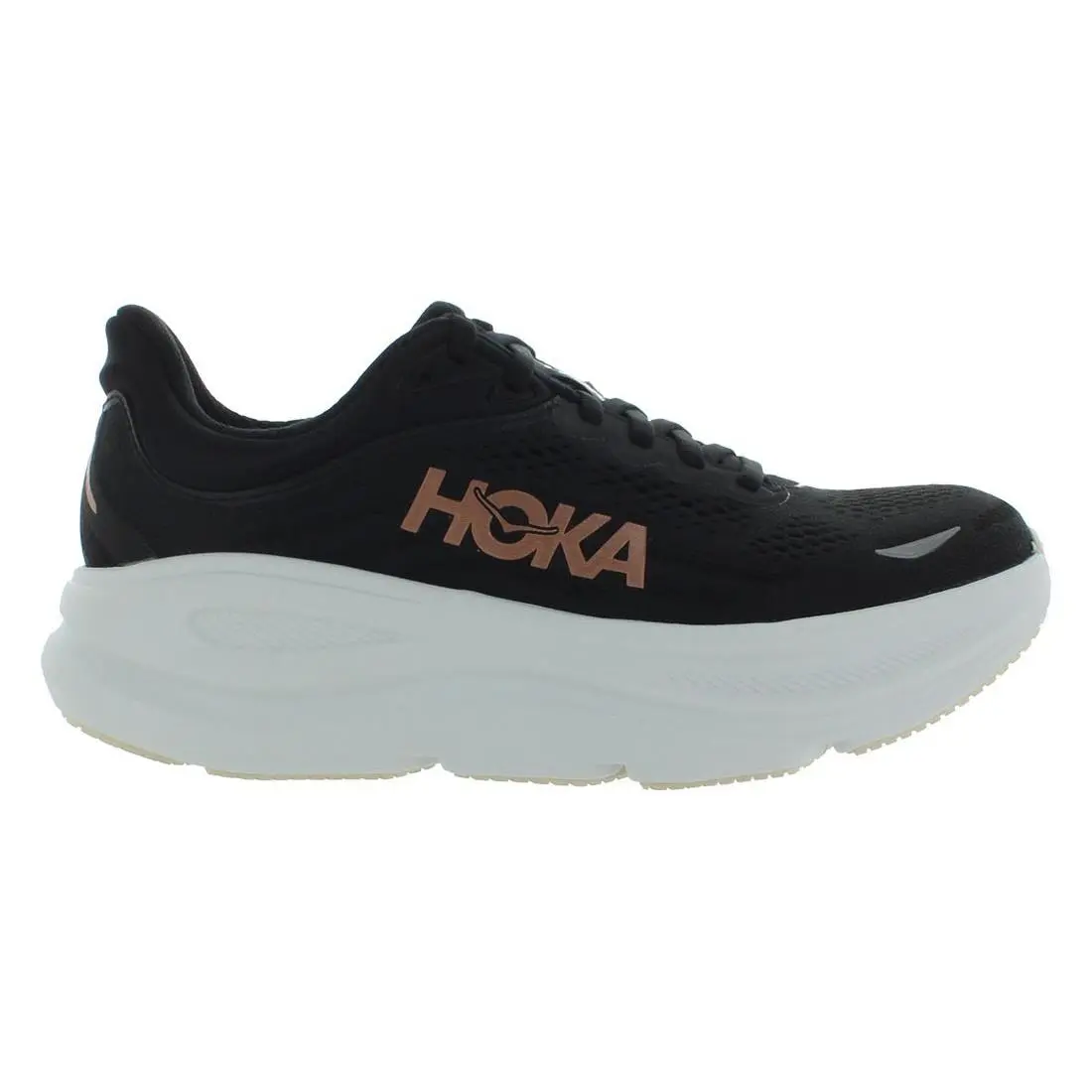 Hoka Bondi 9 Womens Shoes Size 7.5 Color: Black/rose Gold