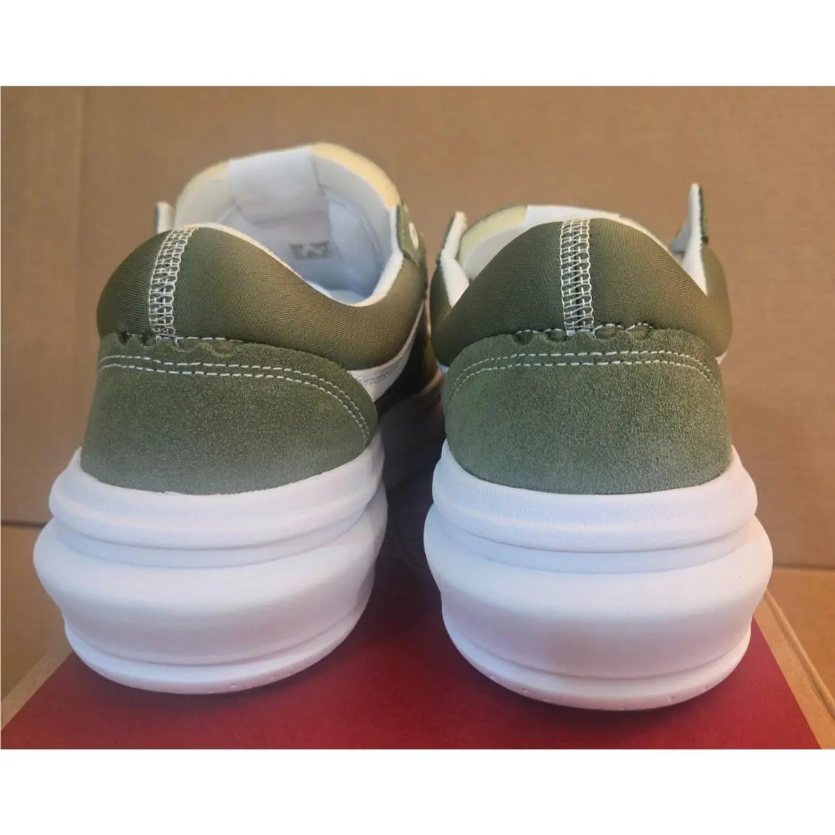 Vans shoes - Vans Old Skool Overt CC - VN0A7Q5EZBF - Loden Green (UPC: 196573483989) 2