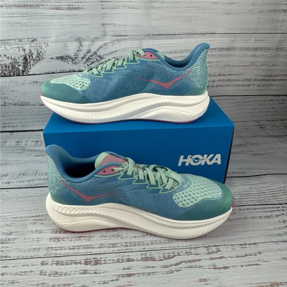 Hoka shoes - Hoka Mach 6 - Mach - Blue (UPC: 198605133732) 0