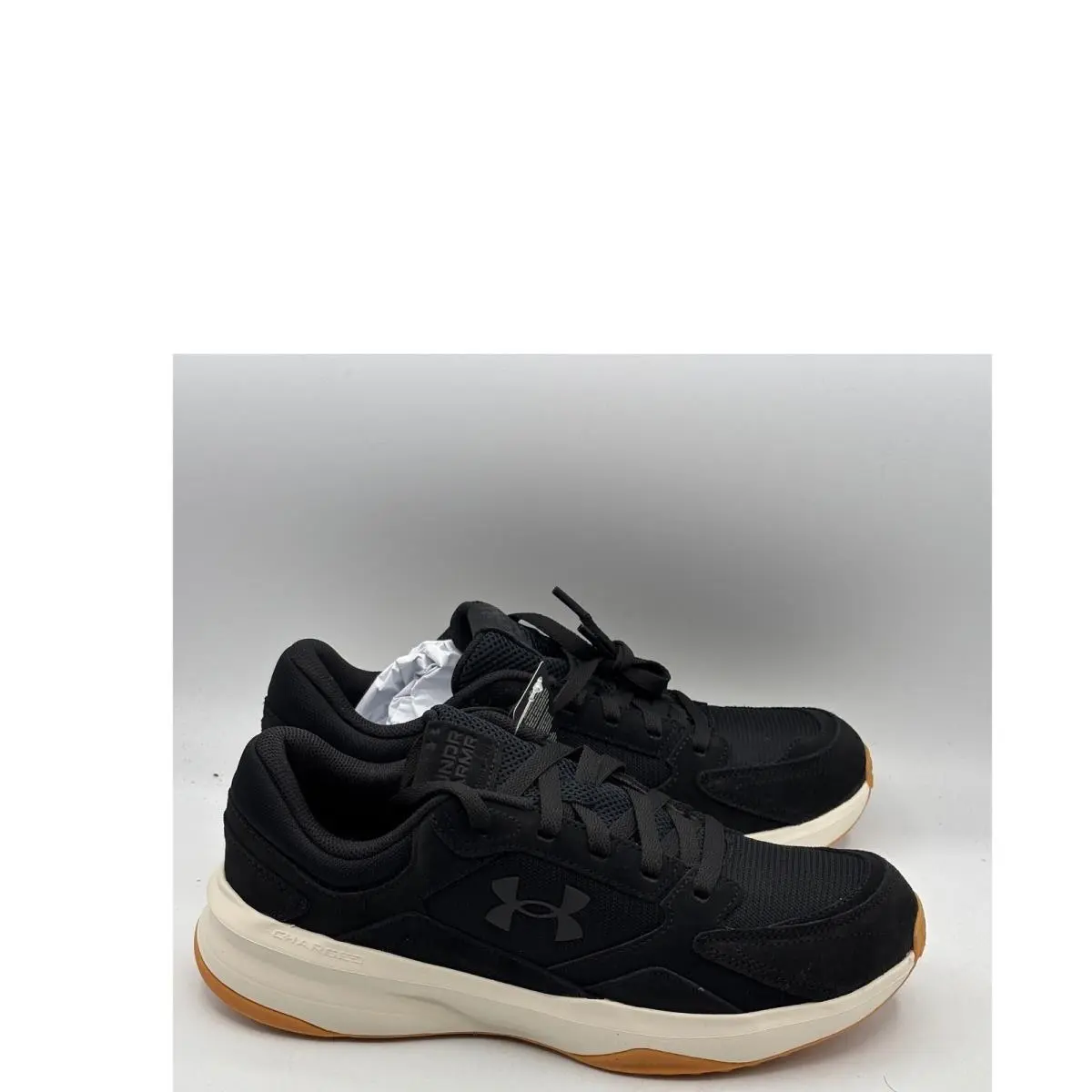 Under Armour UA Edge Suede Shoes Men Size 10 Black Brown Casual 3027731-001