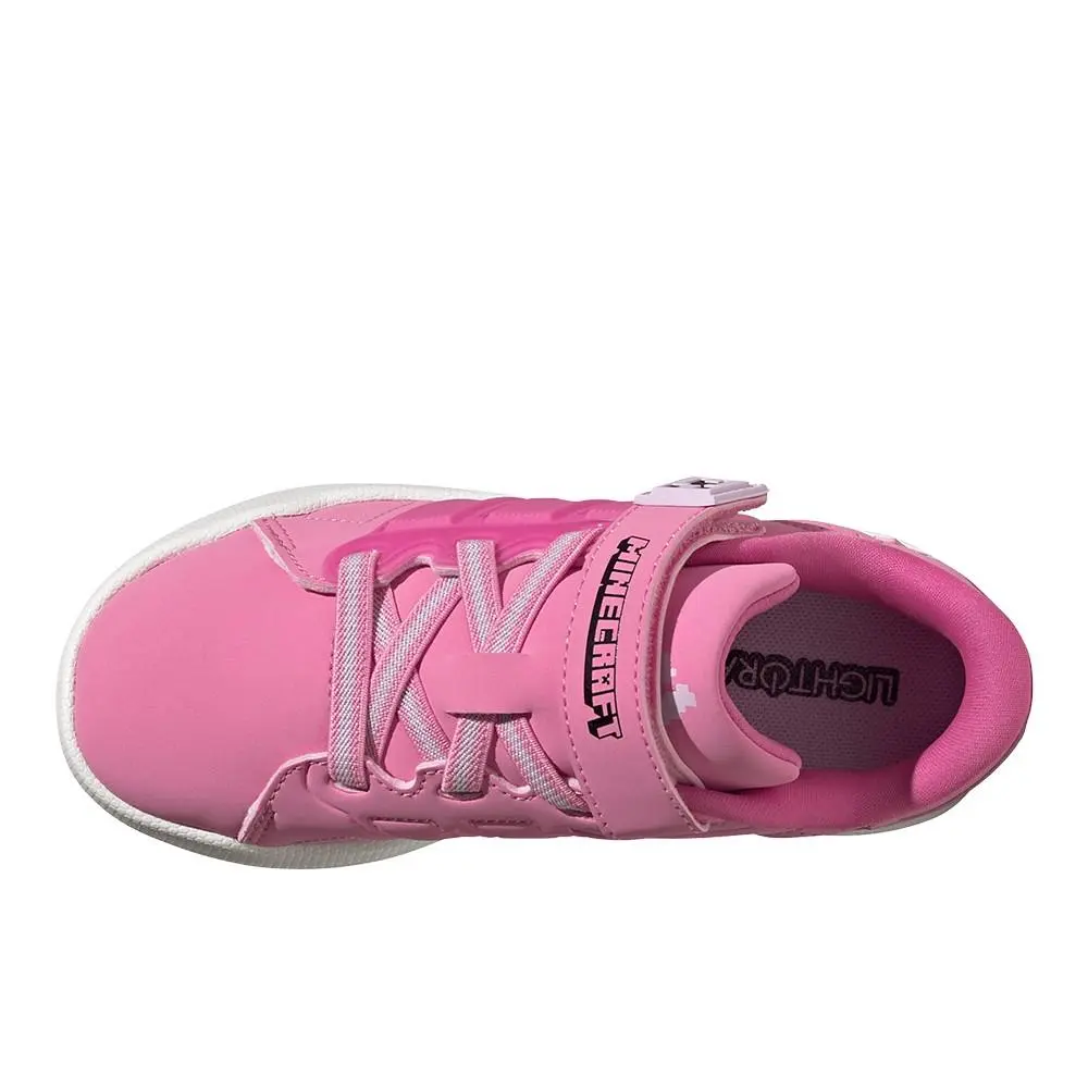 Adidas shoes - adidas  Minecraft Lightorama Court  Children - SB1158-KI9112 - Pink 10