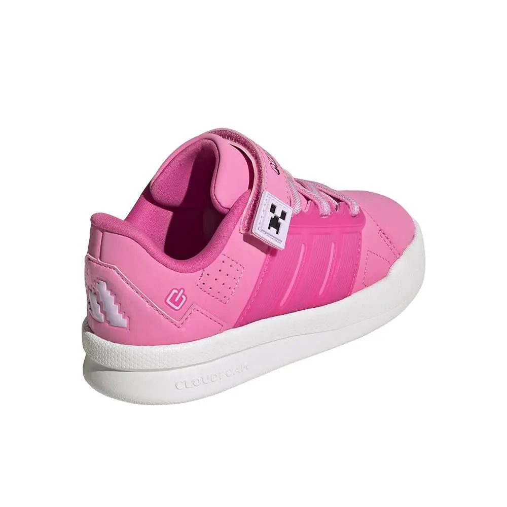 Adidas shoes - adidas  Minecraft Lightorama Court  Children - SB1158-KI9112 - Pink 12