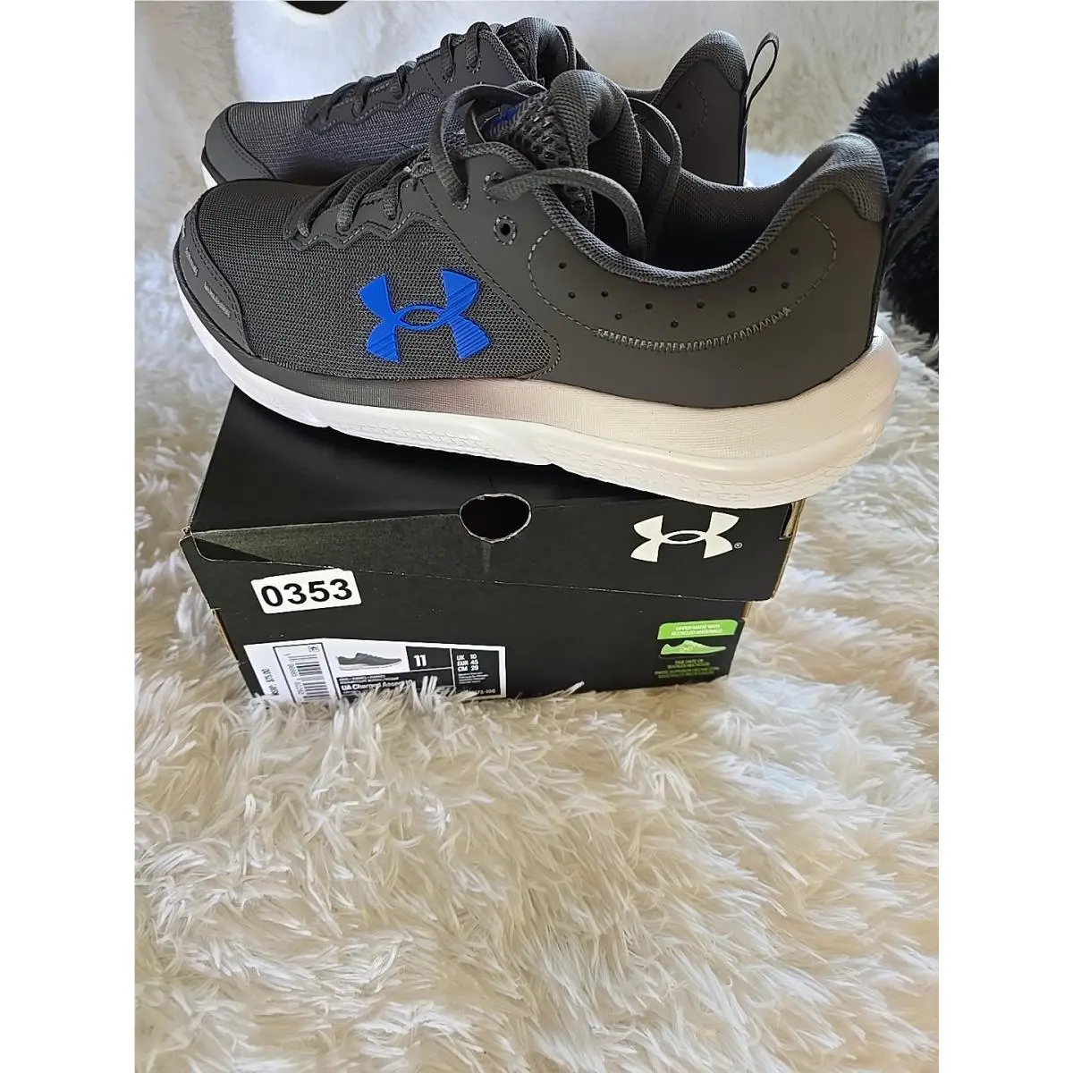 Under Armour shoes - Under Armour Charged Assert 10 - Gray 5