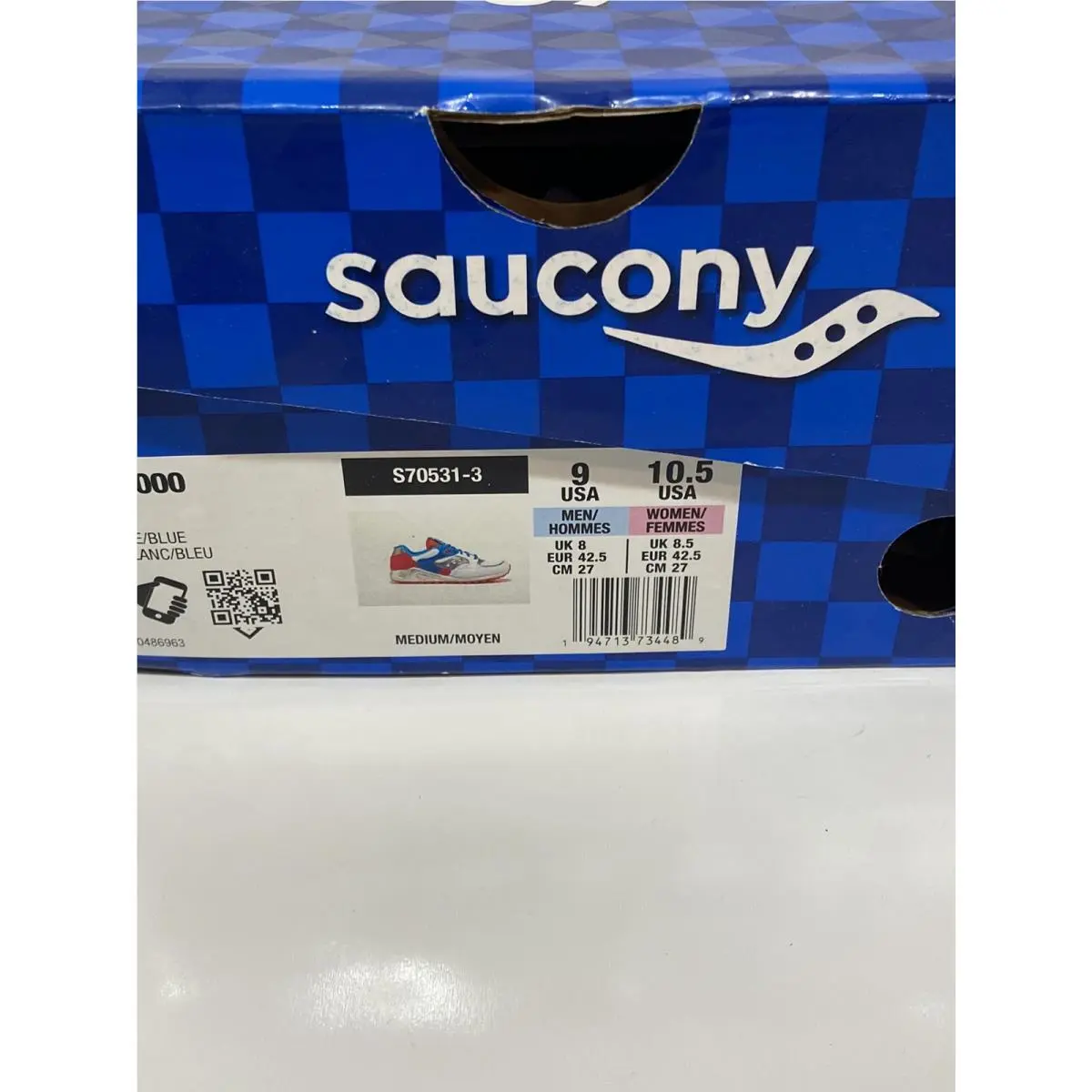 Saucony shoes - Saucony Jazz 4000 S70531-3 - Jazz - S70531-3 - Multicolor 5