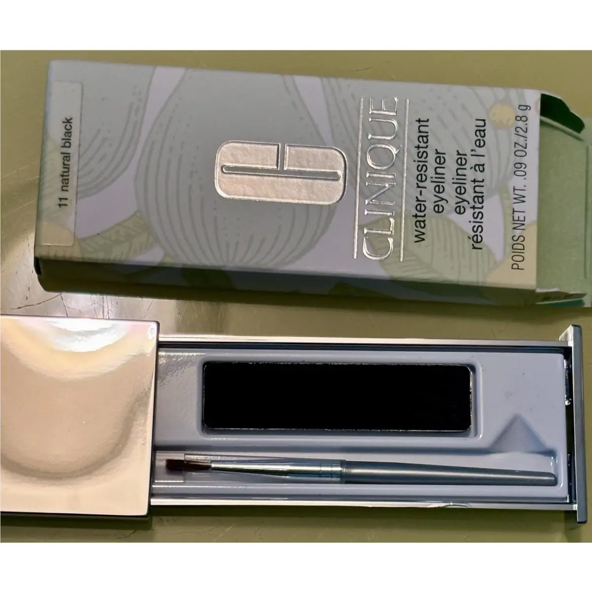 Clinique Water Resistant Eyeliner 11 Natural Black Full Size Old Stock