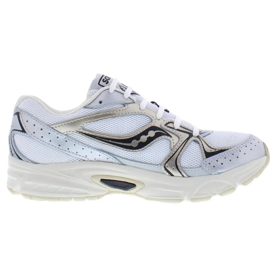 Saucony shoes - Silver/Gilded, Main: White (UPC: 195021128250) 1