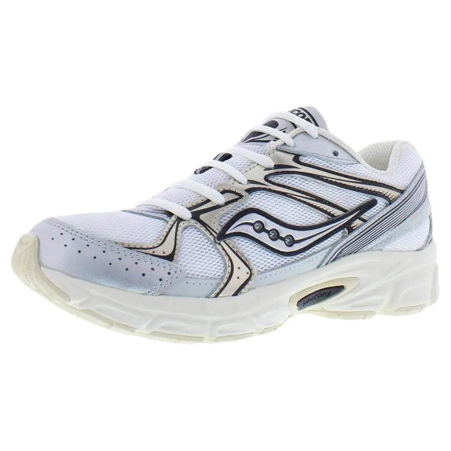 Saucony shoes - Silver/Gilded, Main: White (UPC: 195021128250) 3