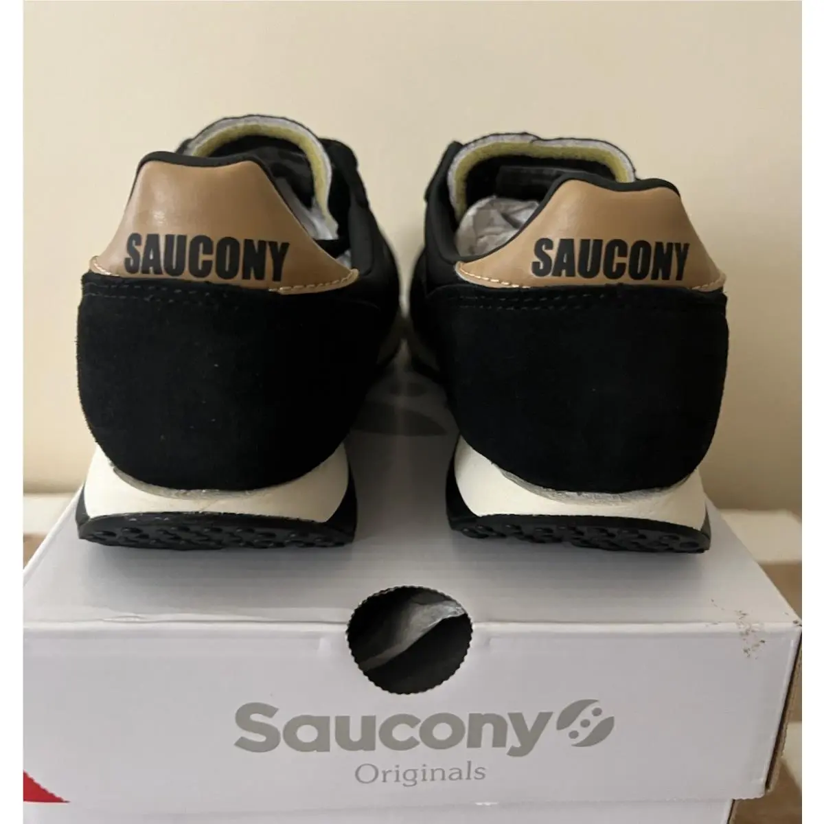 Saucony shoes - Sauncony Trainer 80 - Sauncony Trainer - S70884-14 - Black/Gold 8