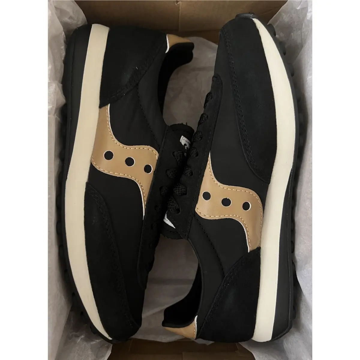 Saucony shoes - Sauncony Trainer 80 - Sauncony Trainer - S70884-14 - Black/Gold 11