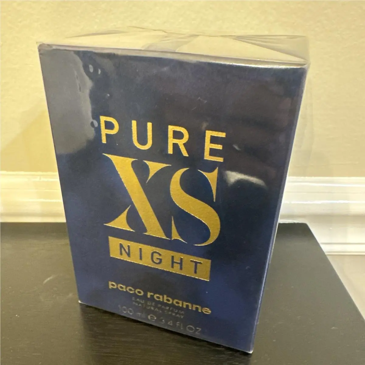 Pure XS Night  100 Ml/ 3.4 oz Eau de Parfum Spray by Paco Rabanne