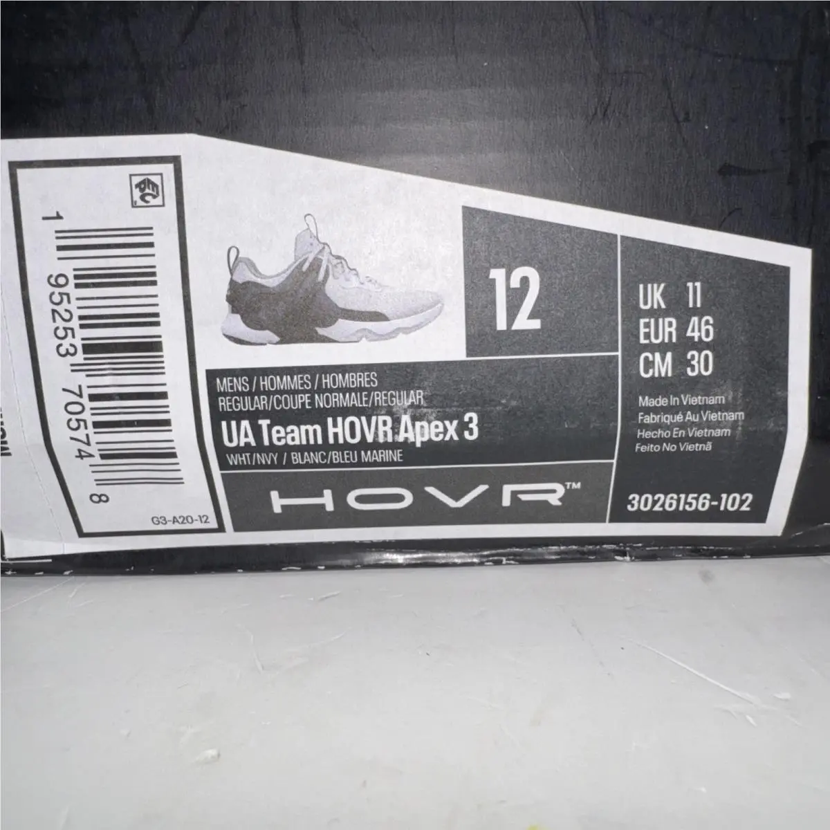 Under Armour shoes - Under Armour HOVR Apex 3 - 3026156-102 - Multicolor 9