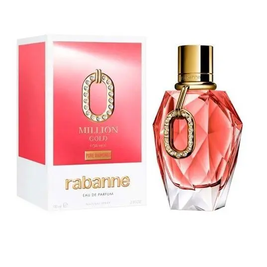 Million Gold Pure Diamonds  3.0 oz Eau de Parfum Spray Women by Paco Rabanne