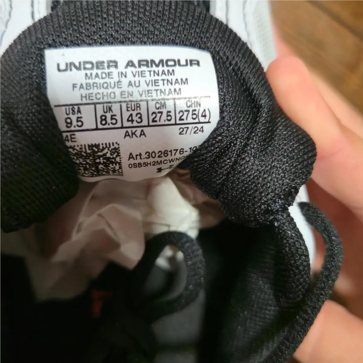 Under Armour shoes - Under Armour Charged Assert 10 - 3026176-101 - White 3