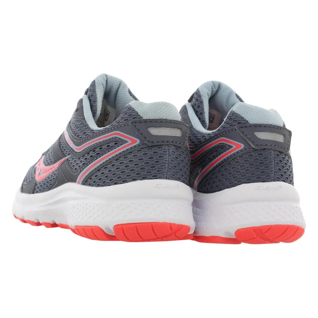 Saucony shoes - Saucony Grid Cohesion 11 - Grid Cohesion - S10420-2 - Gray, Full: Grey/Red (UPC: 884401792364) 2