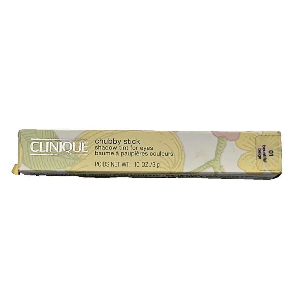 Clinique Chubby Stick Shadow Tint For Eyes Shade 01 Bountiful Beige Full Size