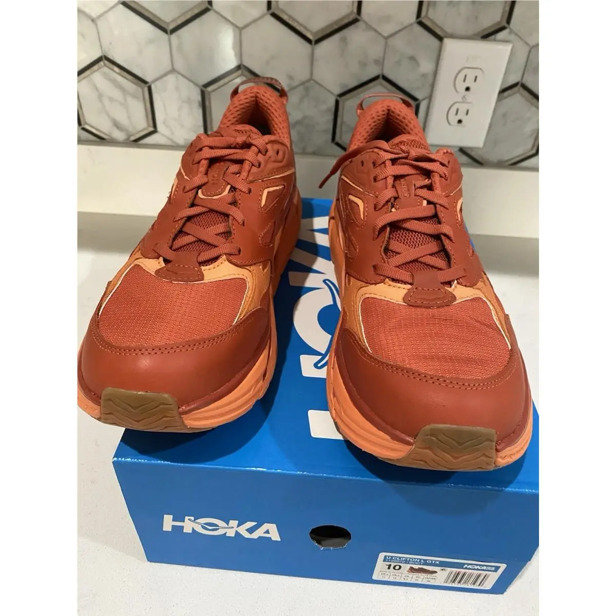Hoka shoes - Burnt Ochre 0