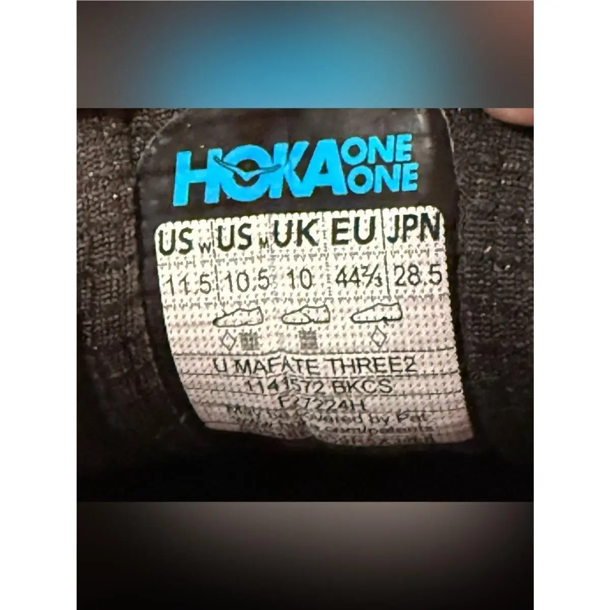Hoka shoes - NA - Black 5