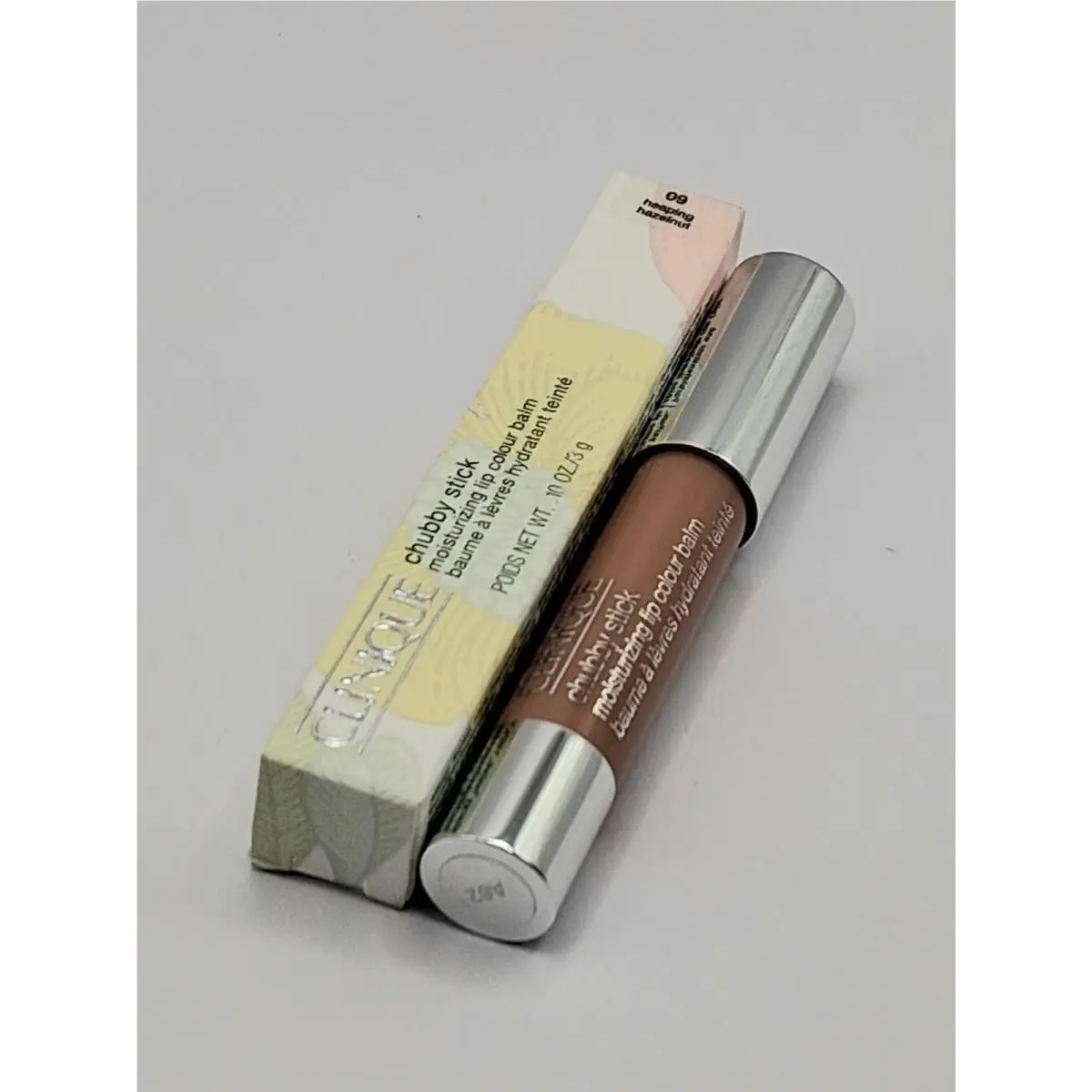 Clinique Chubby Stick Moisturizing Lip Colour Balm 09 Heaping Hazelnut Full Size