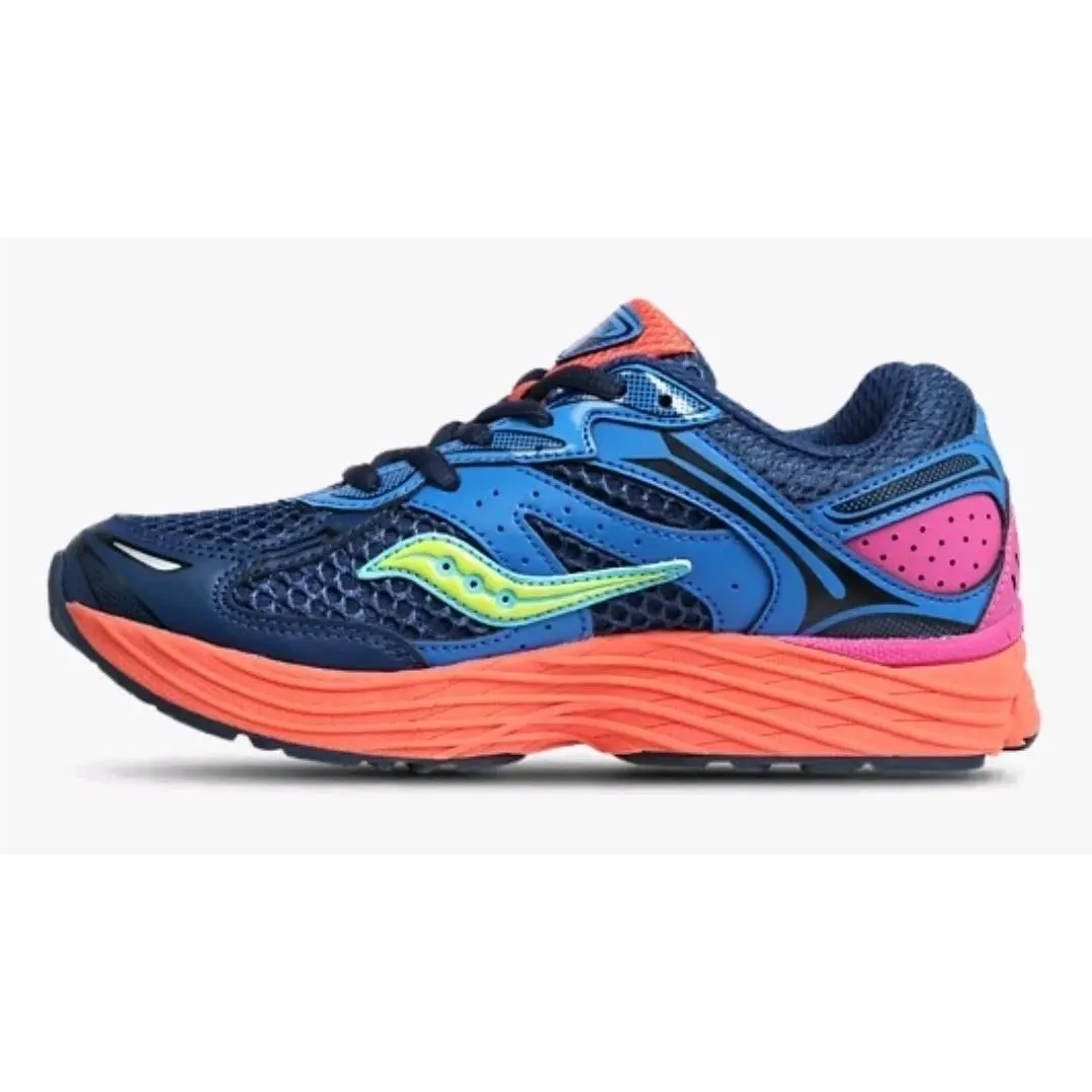 Saucony shoes - Omni 9 KDZ - Omni KDZ - SY225B07 - Navy, Blue, Orange, Pink, Yellow 2
