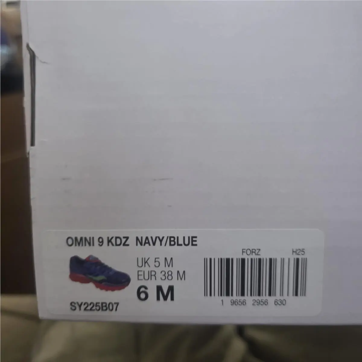Saucony shoes - Omni 9 KDZ - Omni KDZ - SY225B07 - Navy, Blue, Orange, Pink, Yellow 4