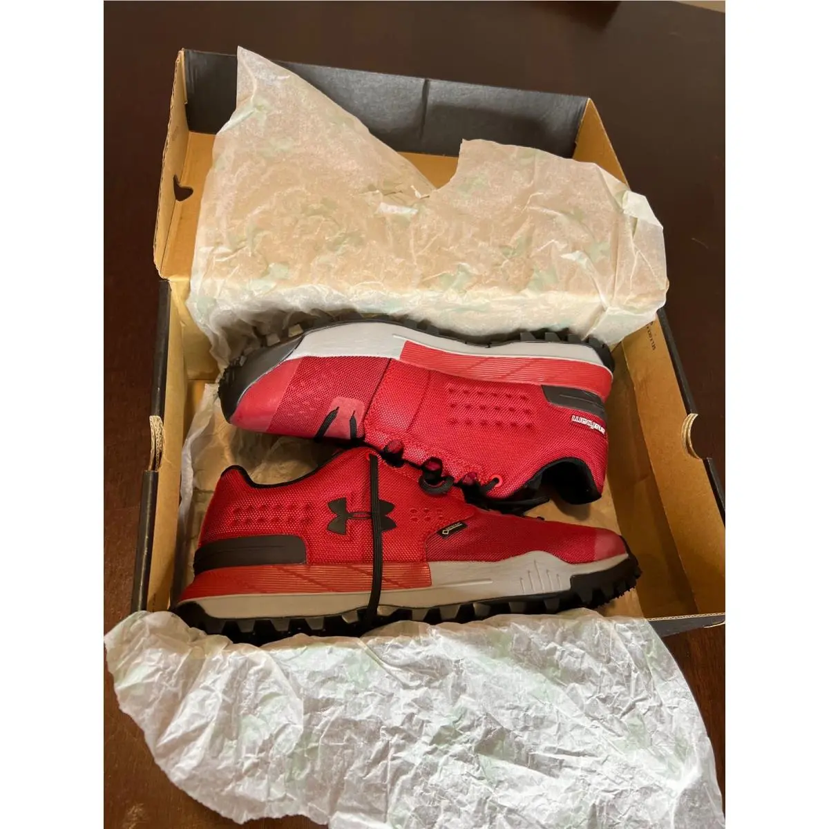 Under Armour shoes - UA Newell Ridge Low GTX - 1287341-630 - Red 6