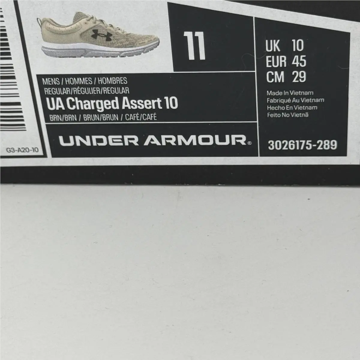 Under Armour shoes - Charged Assert 10 - Charged Assert - Brown 0
