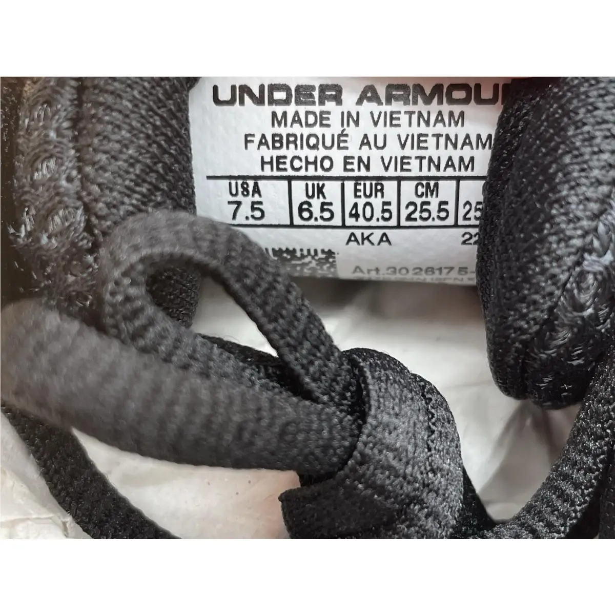 Under Armour shoes - Under Armour Charged Assert 10 - 3026175-003 - Black 3