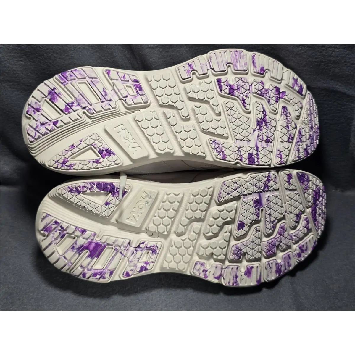 Hoka shoes - Hoka Bondi L BP Floral - Gray 4