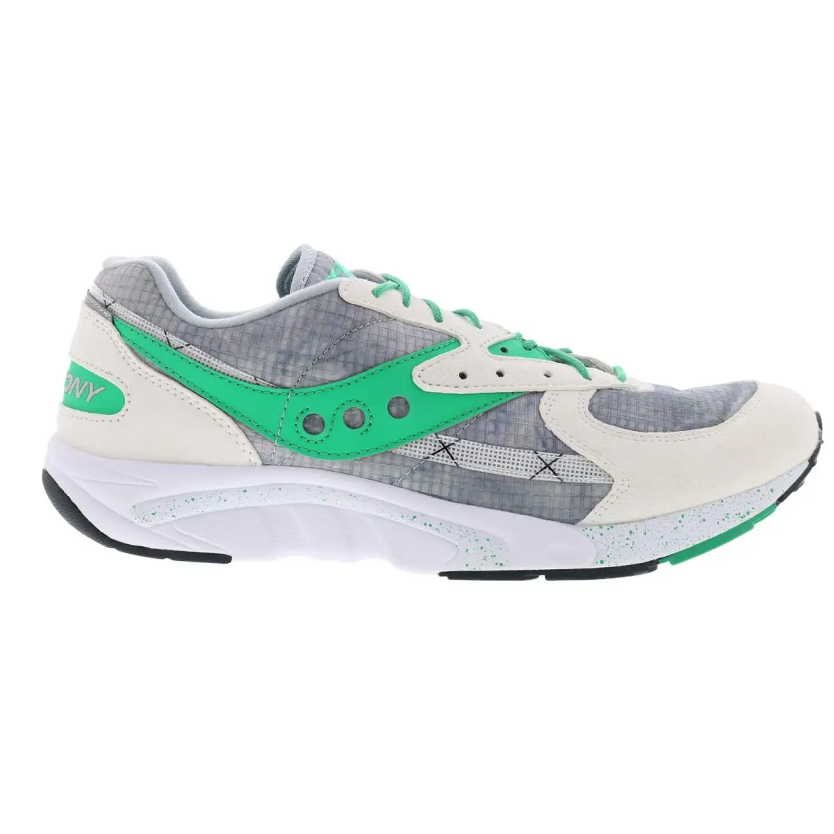 Saucony Aya S70488-3 Mens Gray Suede Lace Up Lifestyle Sneakers Shoes 12