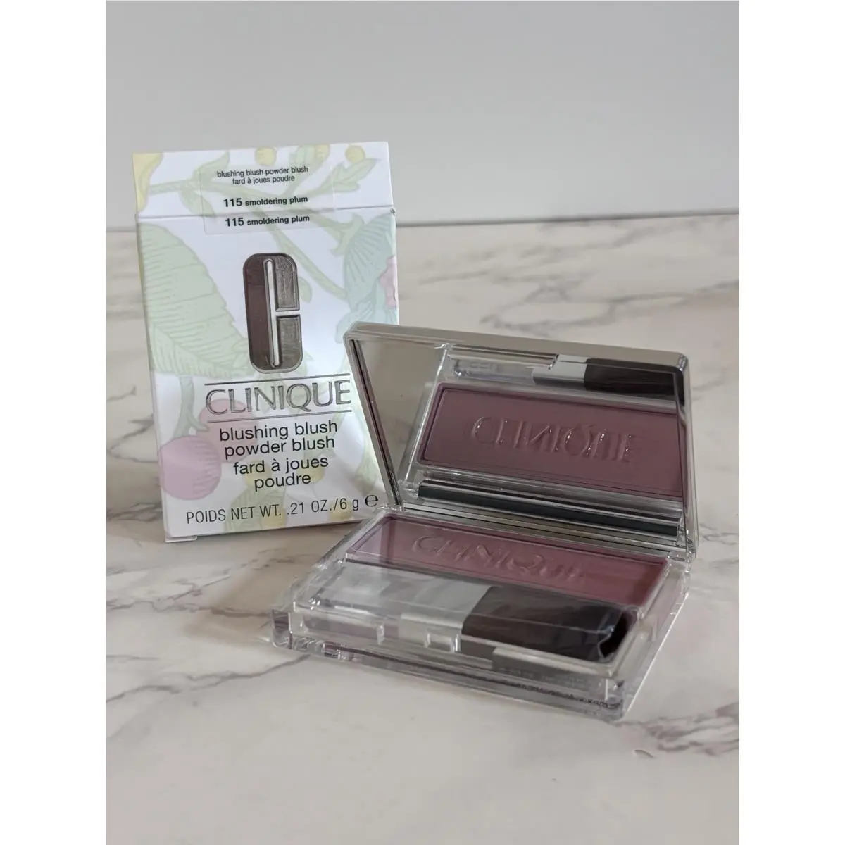 Clinique Blushing Blush Powder Blush - 115 Smoldering Plum - Full Size